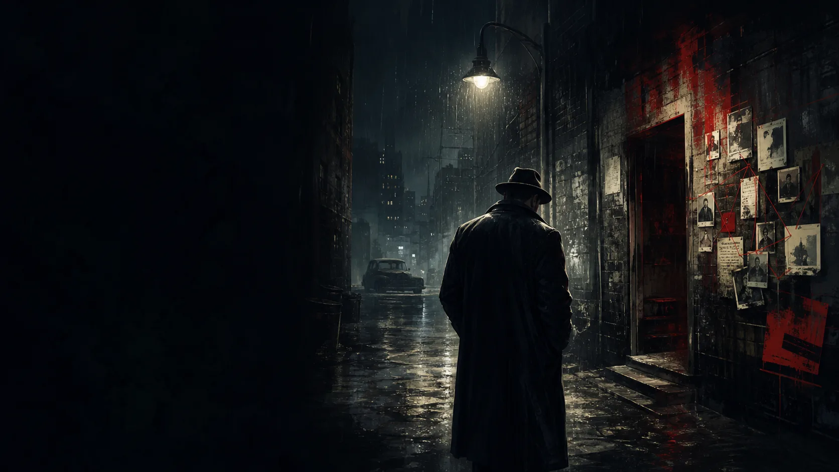 Original generated thematic artwork for Kill The Shadow
